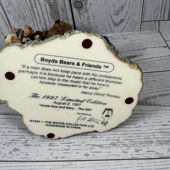 Boyds Bears And Friends Collectibles Multicolor Bearstone Collection Decor Retro - Picture 6 of 16